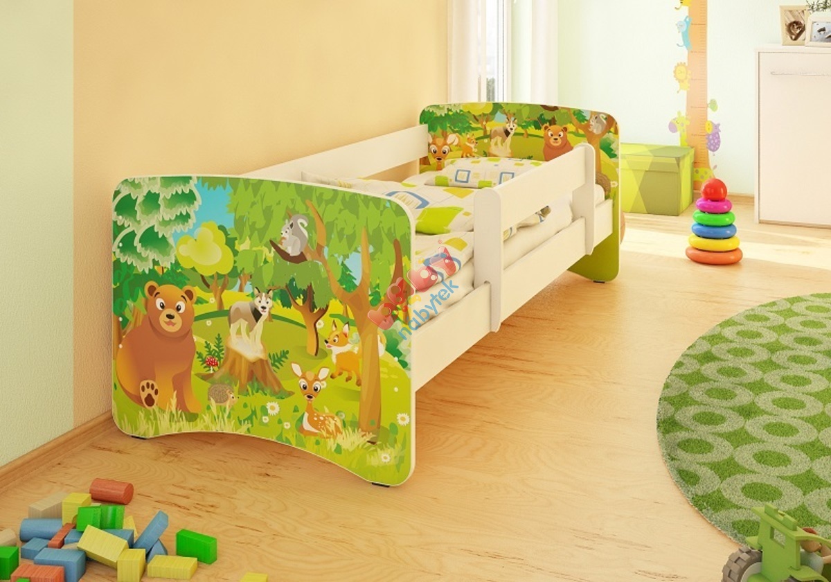 Dětská postel les